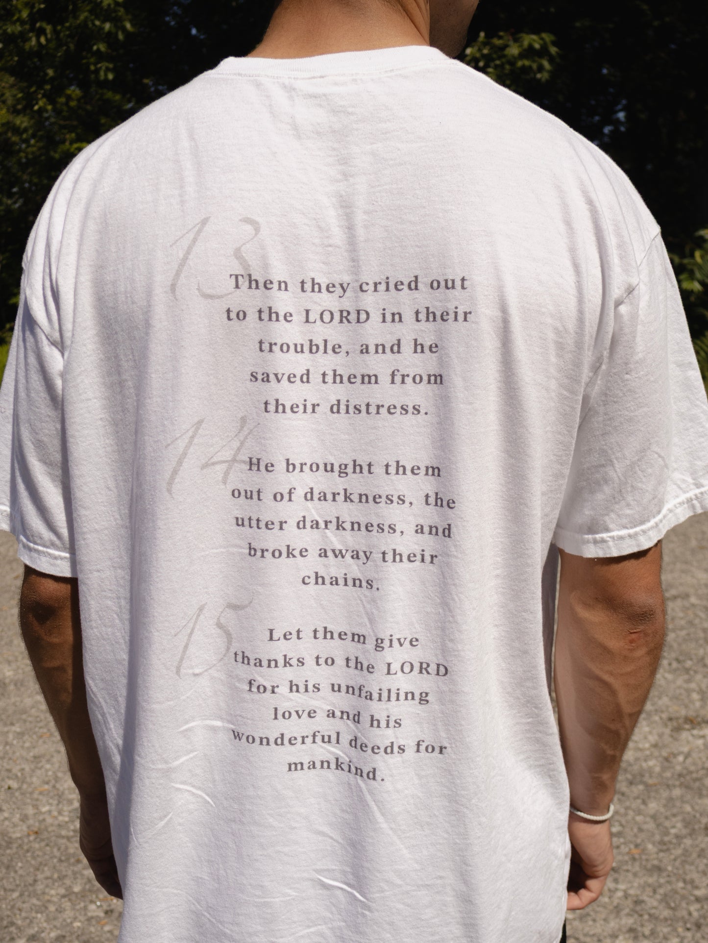 Psalms 107 Tee