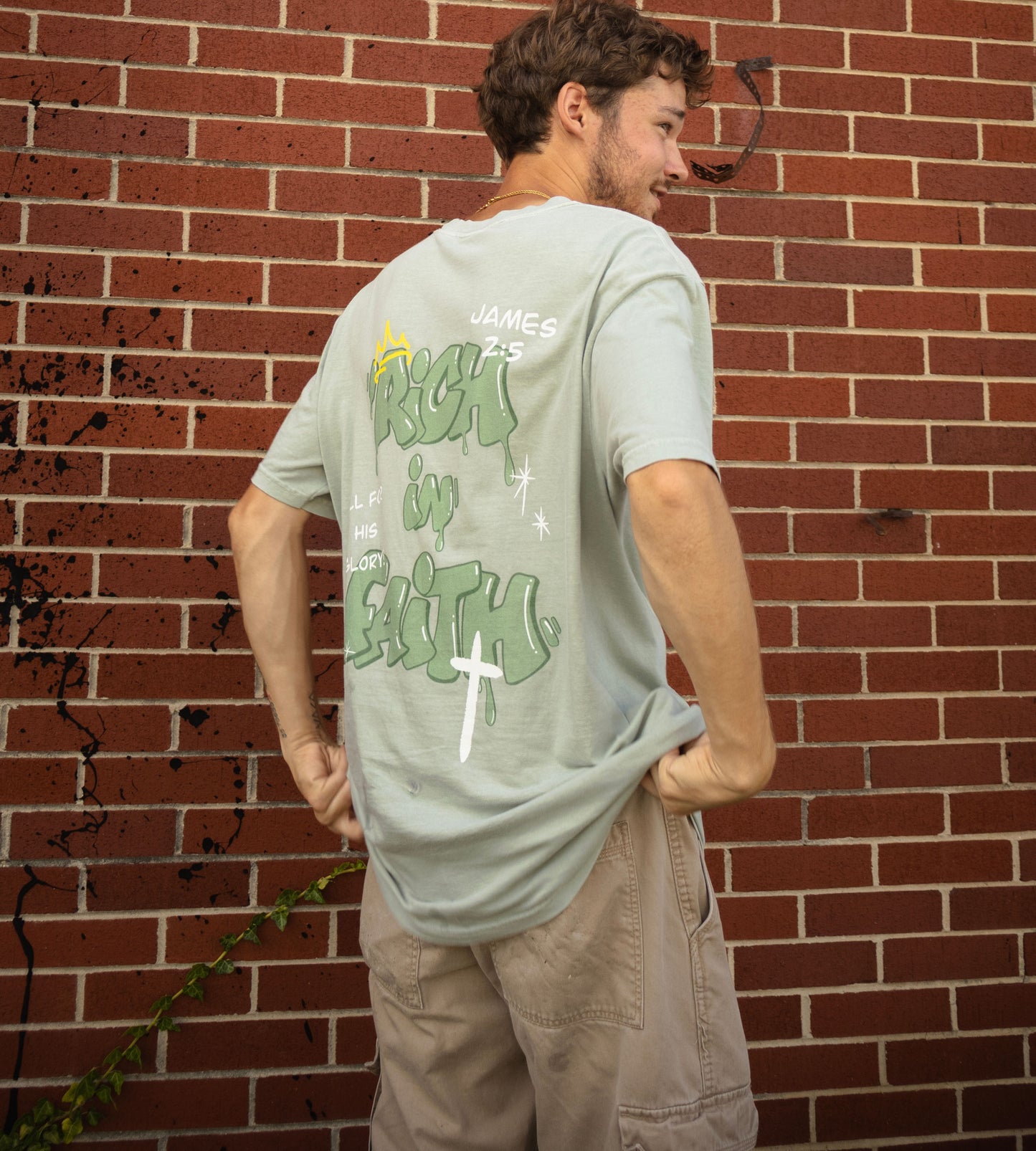 Rich In Faith Tee