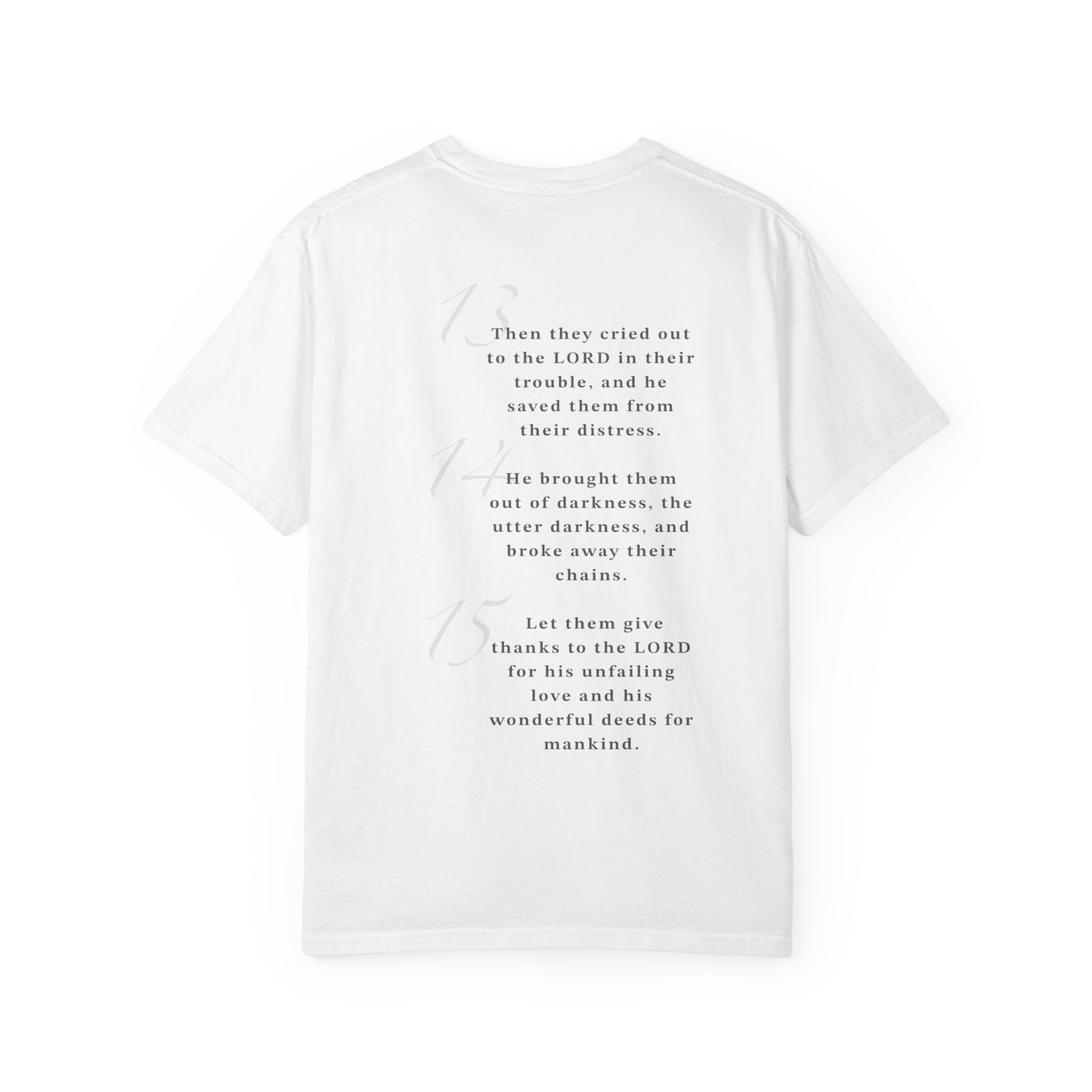 Psalms 107 Tee