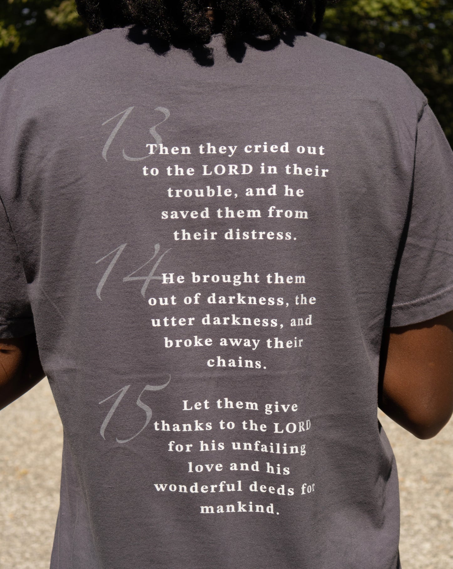 Psalms 107 Tee